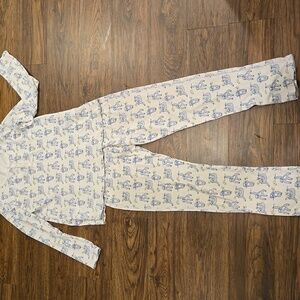 Roller Rabbit Pajama Set #Sloths Size S